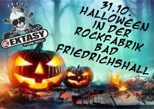 Halloweenparty mit EXTASY PURE ROCK