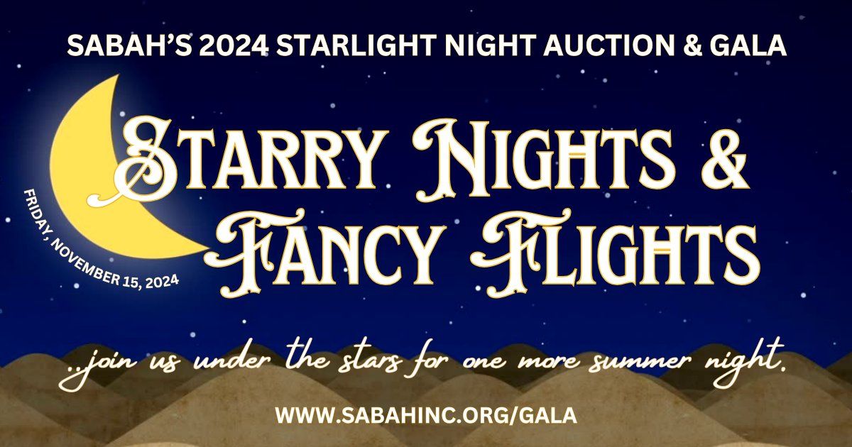 SABAH's Starlight Night Auction and Gala