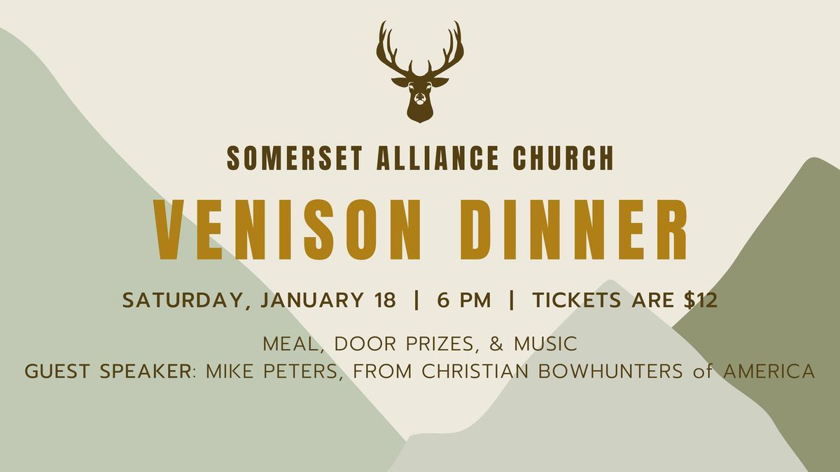 Annual Venison Dinner