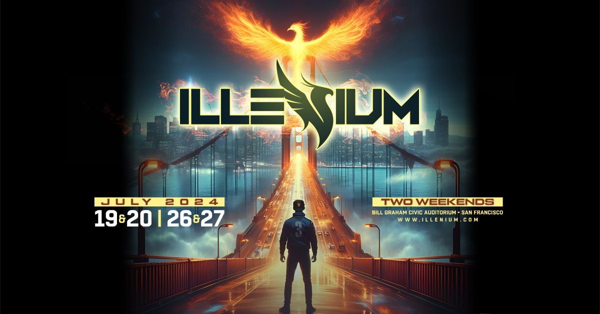 ILLENIUM at Bill Graham Civic Auditorium - Four Nights!