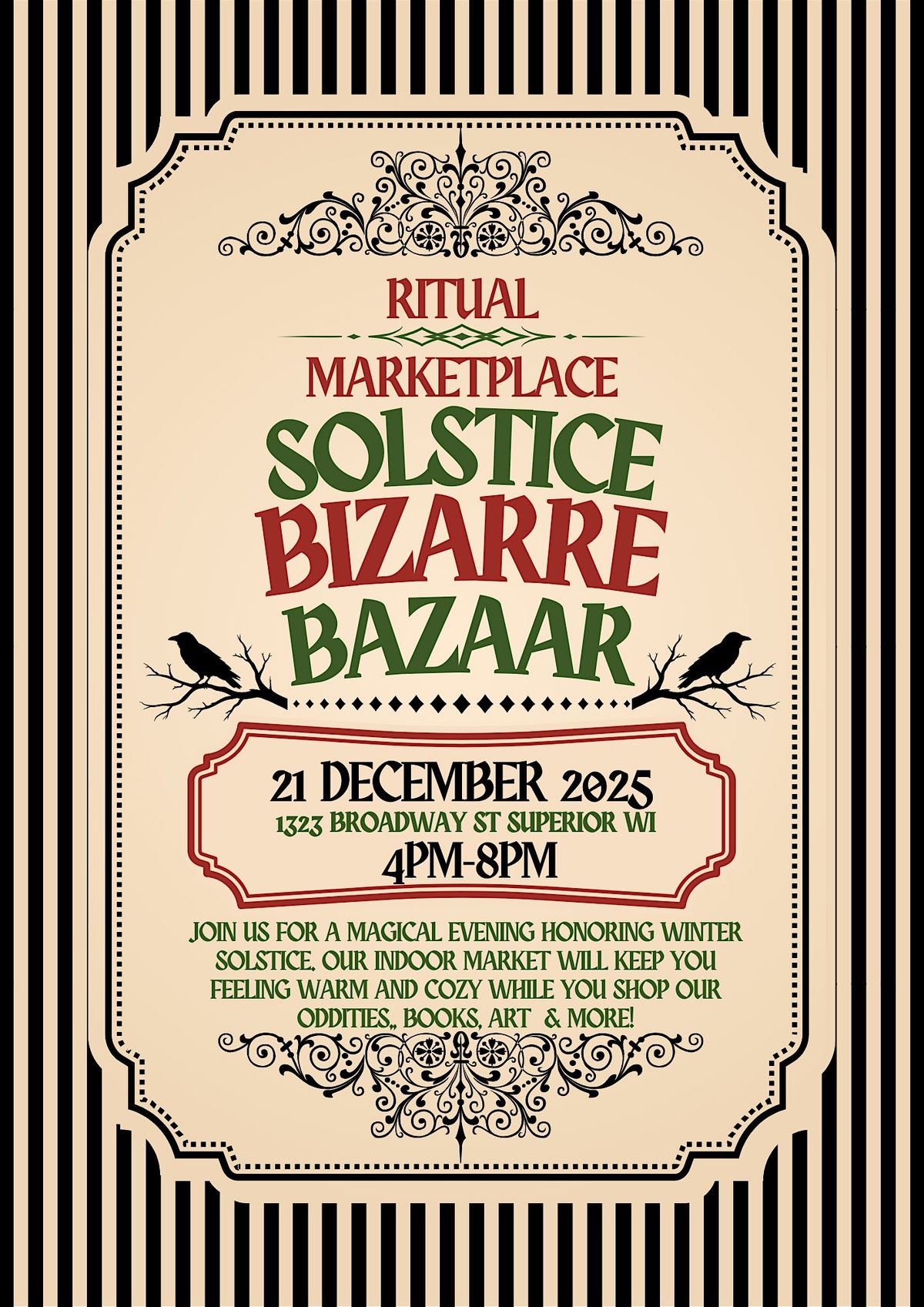 Ritual Marketplace - Solstice Bizarre Bazaar