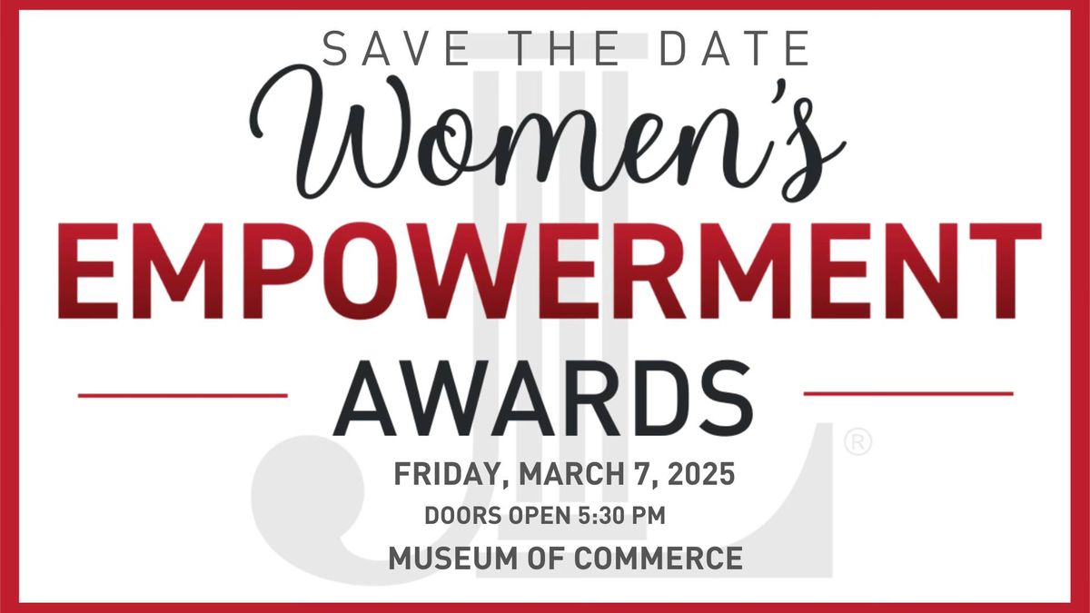 Women's Empowerment Awards - Save the Date