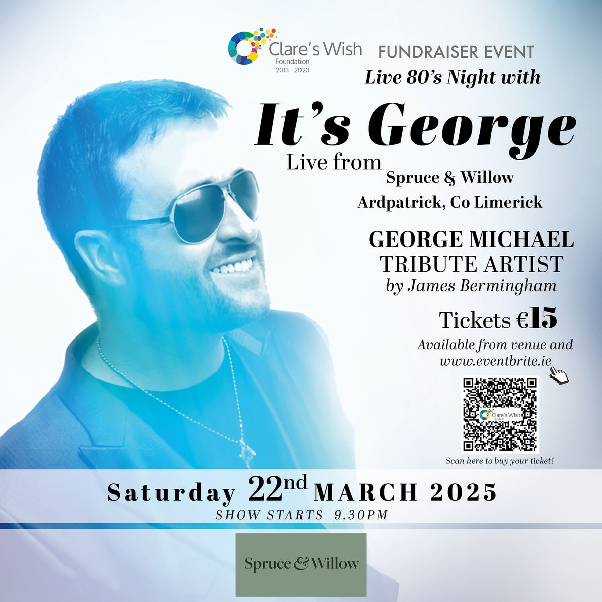 George Michael Tribute 80's Night.