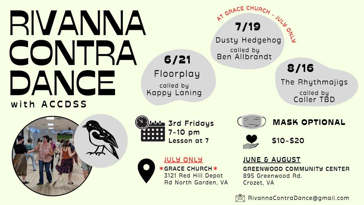 Rivanna Contra Dance