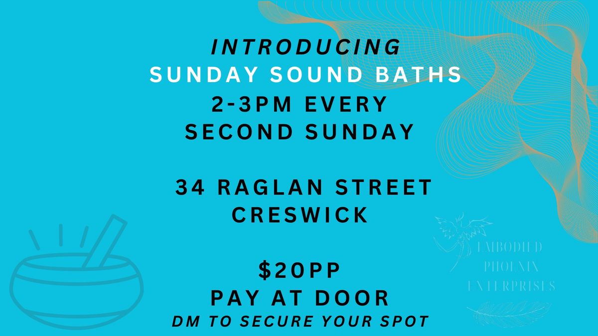 Sunday Soundbath 