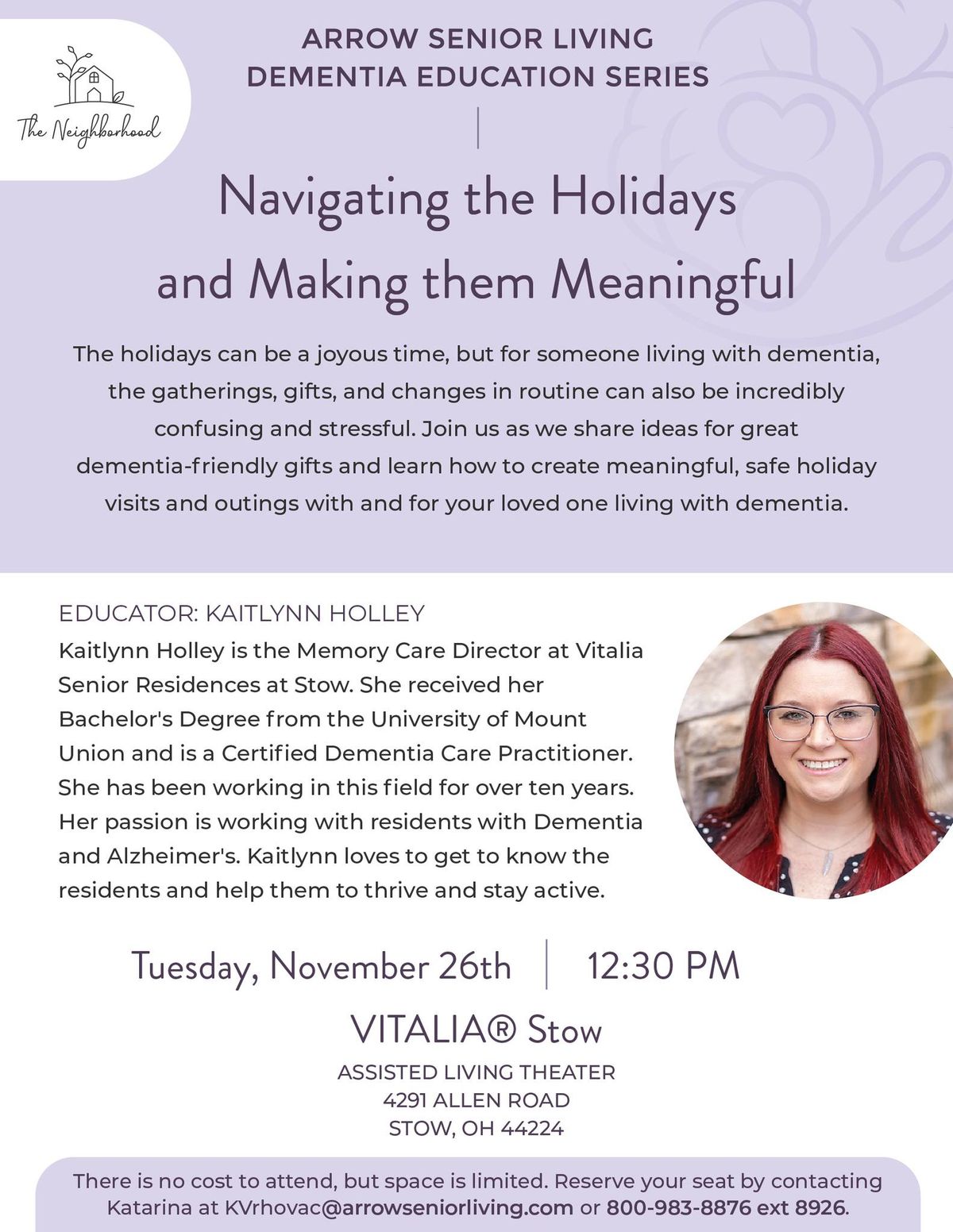 Education Series: Navigating the Holidays and Making them Meaningful