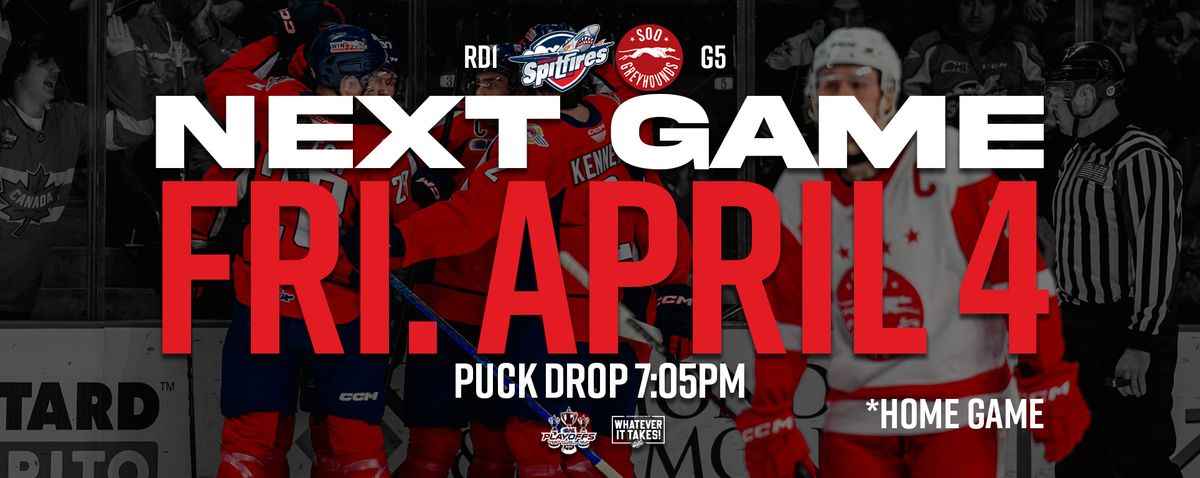 Parking Peterborough Petes at Windsor Spitfires