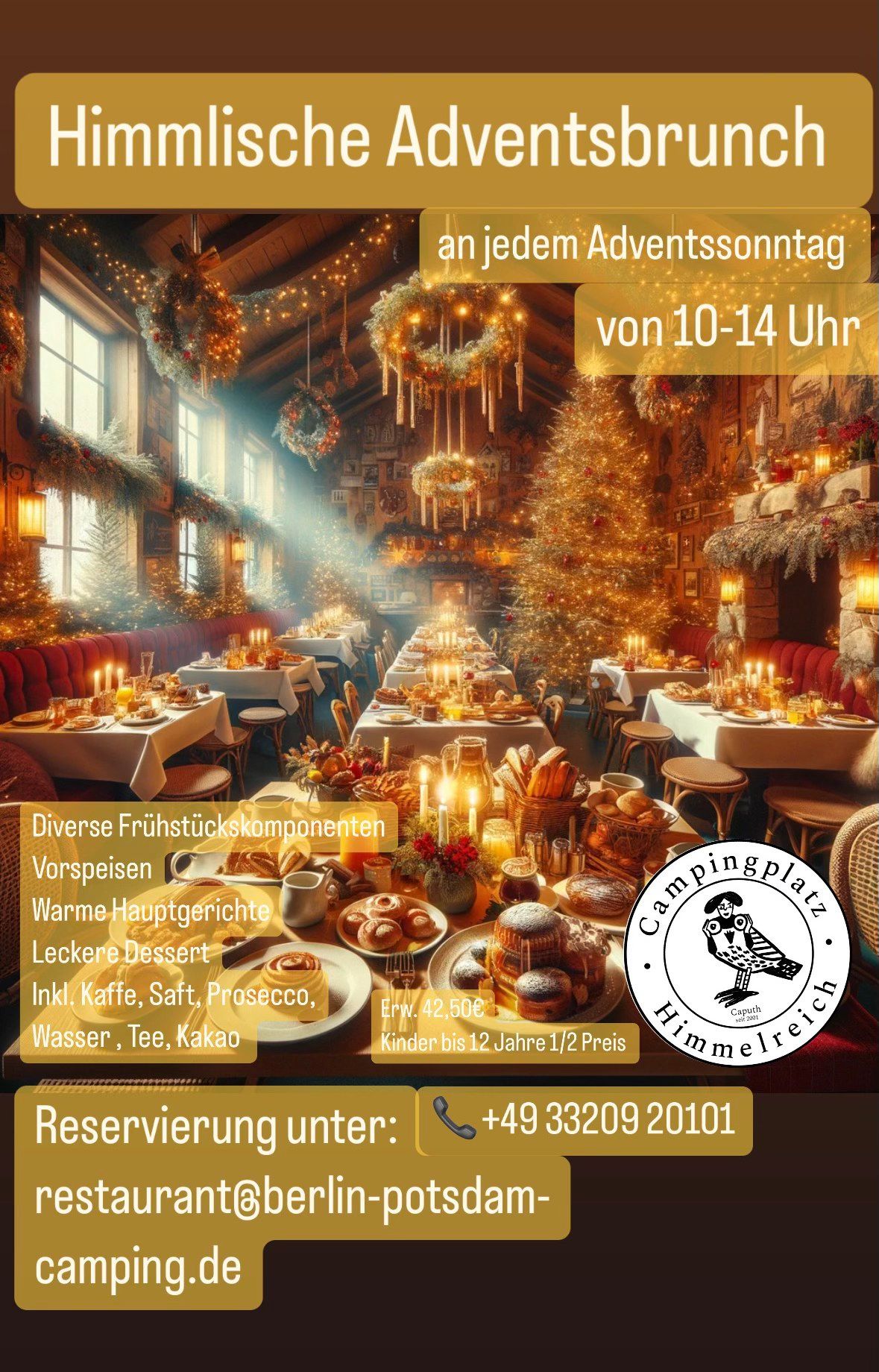 Himmlischer Adventsbrunch 