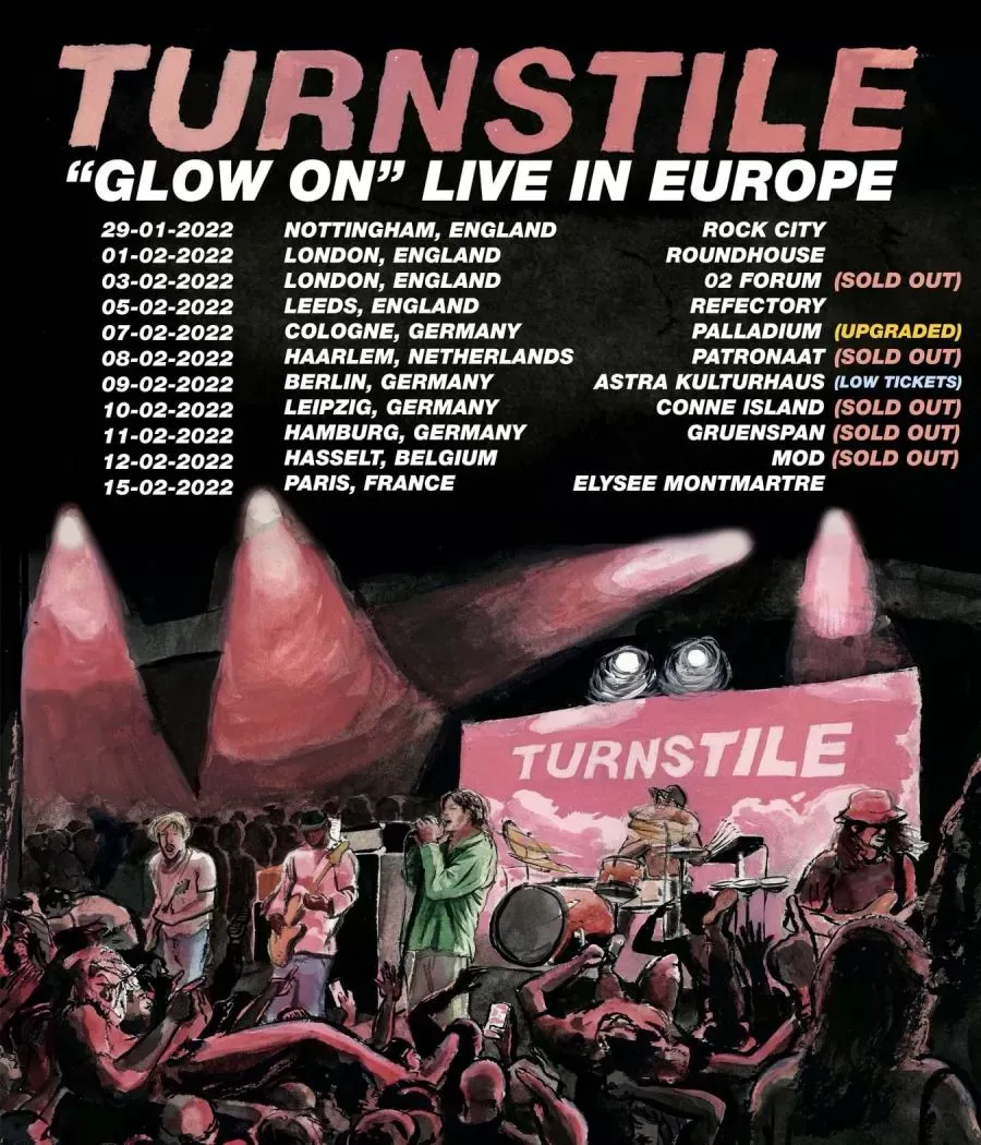 Turnstile at The Lawn at White Oak Music Hall