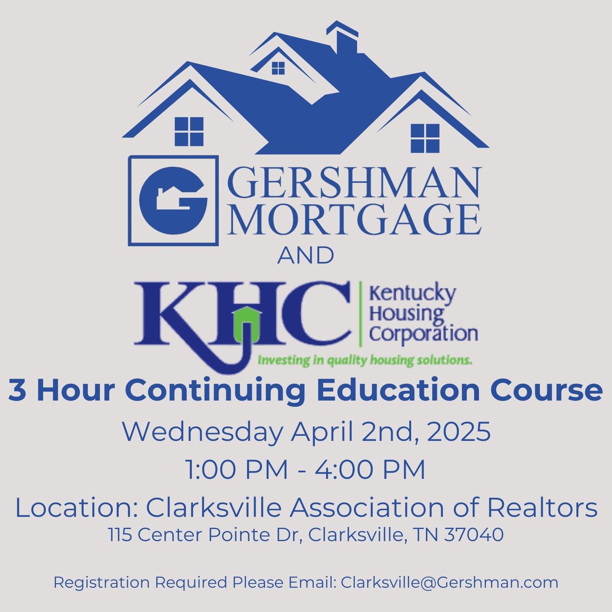 Kentucky Housing Corporation - DPA Realtor 3 Hour CE Class