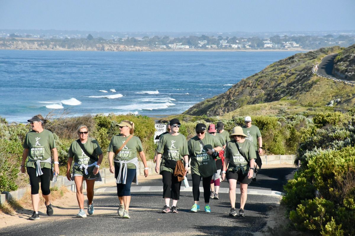 Walk for Relief 2025 - 10km Walk of Point Nepean National Park