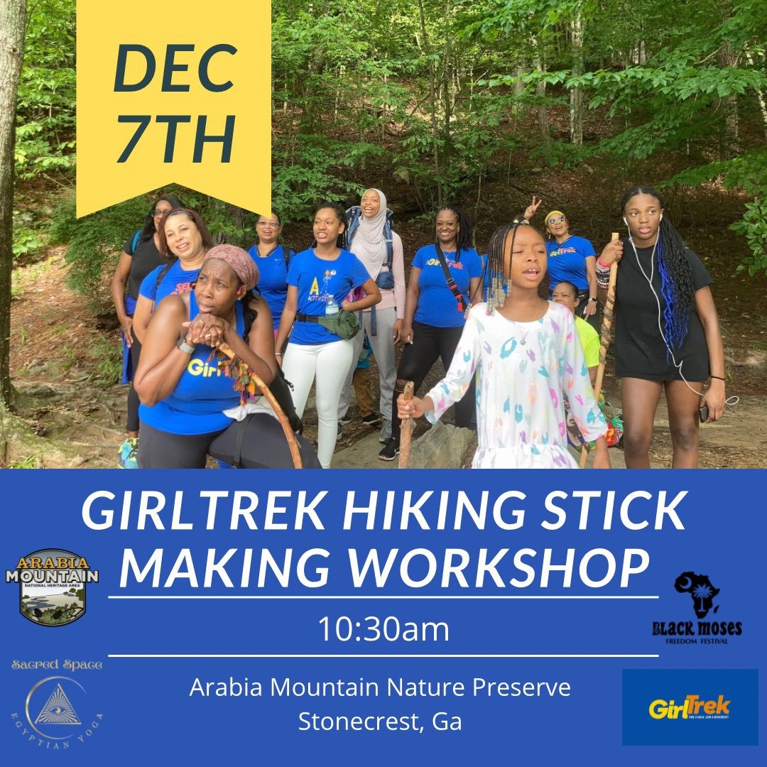 Walking Stick Making Class for GirlTrek.org