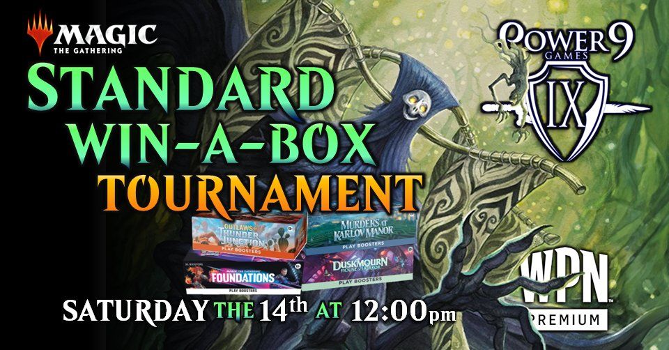 MTG: Standard Win-a-Box Tournament