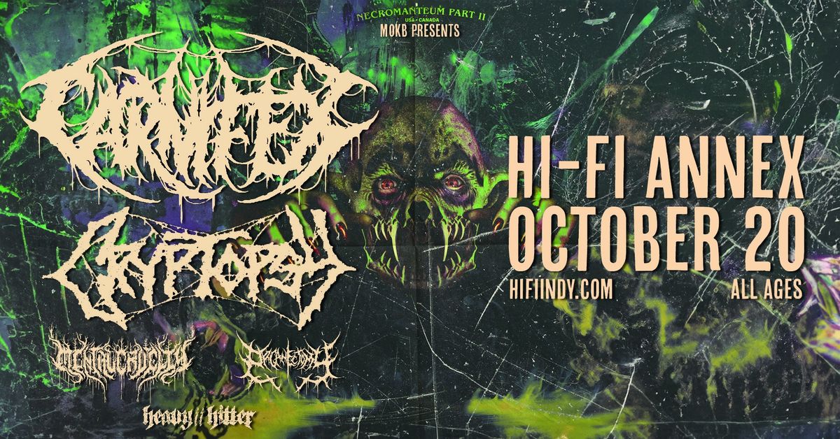 Carnifex - Necromanteum Part II at HI-FI Annex