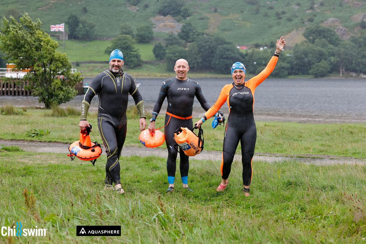 Aquasphere Chillswim Ullswater 7.5 Miles End to End 2024