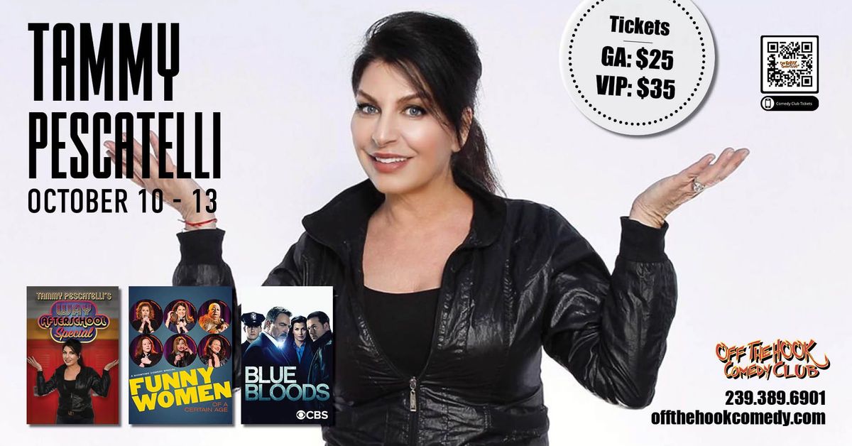 Comedian Tammy Pescatelli Live in Naples, Florida!