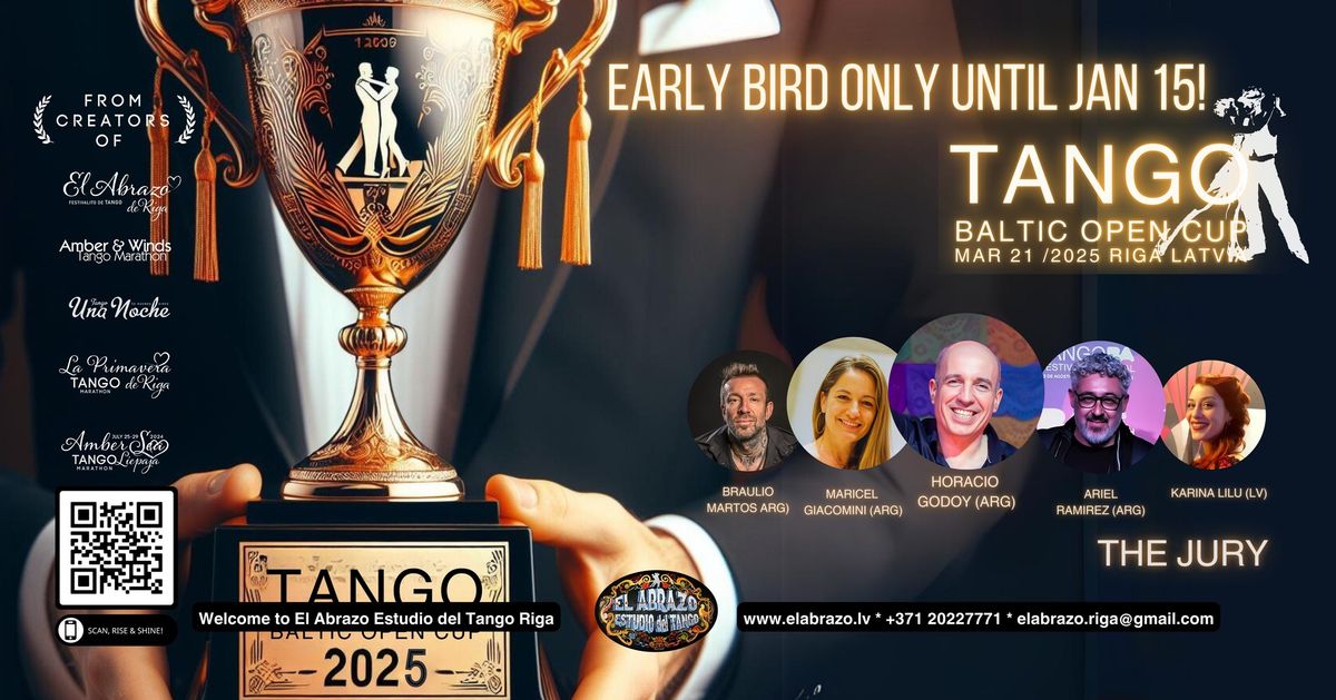 TANGO BALTIC OPEN CUP 2025 * March 21, 2025 * Riga, Latvia