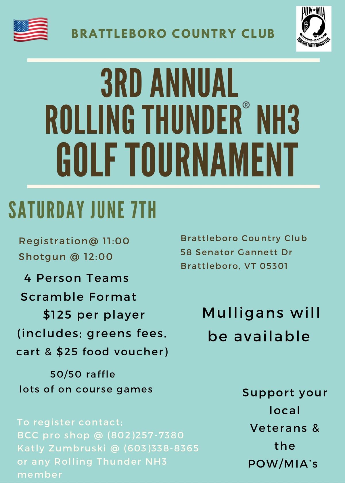 3rd Annual Golf Tournament