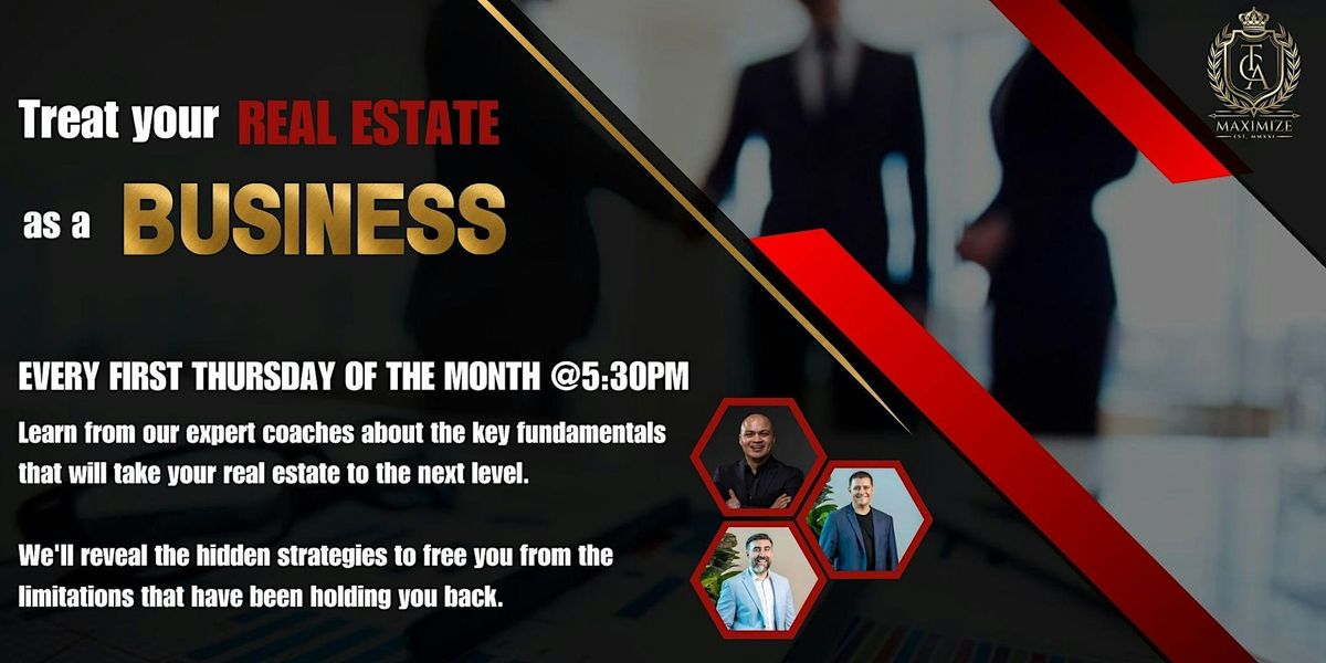 Real Estate Mastermind: Treat Your Real Estate as a Business