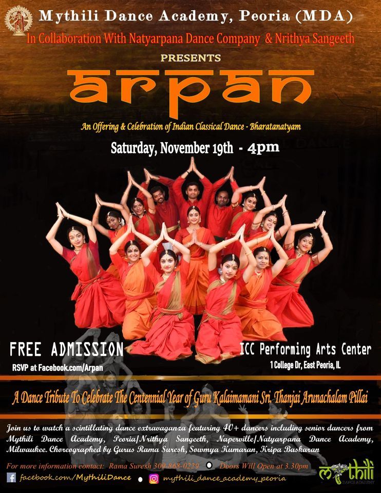 ARPAN (An Offering & Celebration of Indian Classical Dance)