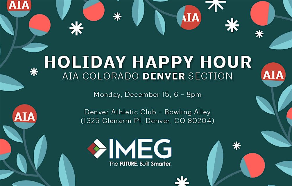 AIA Colorado Denver Section + IMEG Holiday "Roll with Us" Bowling Party
