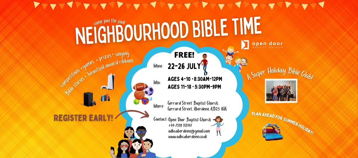 Neighbourhood Bible Time