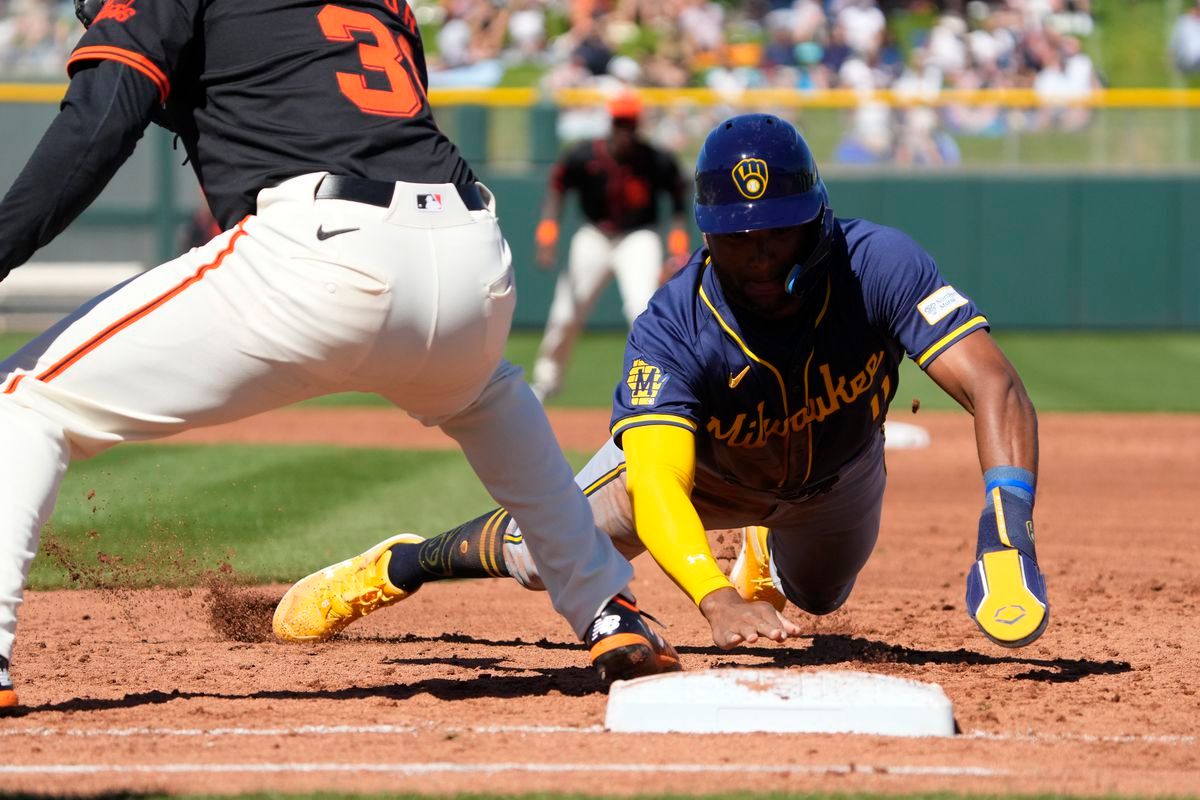 Spring Training: Milwaukee Brewers at San Francisco Giants