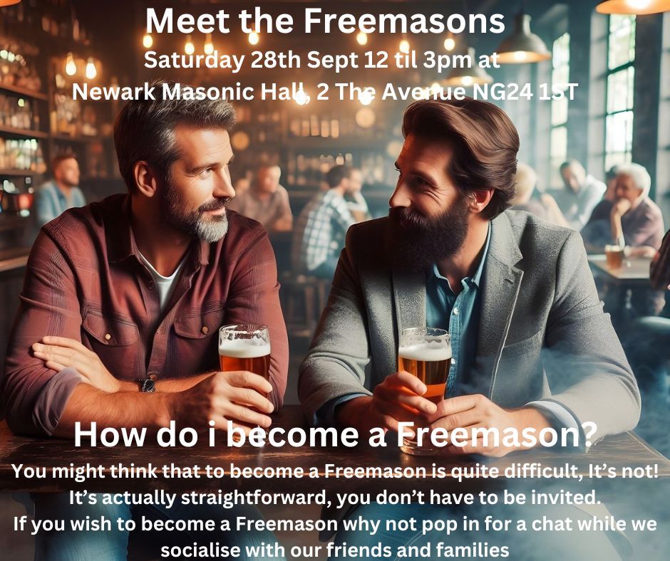 Newark Masonic Saturday Social event