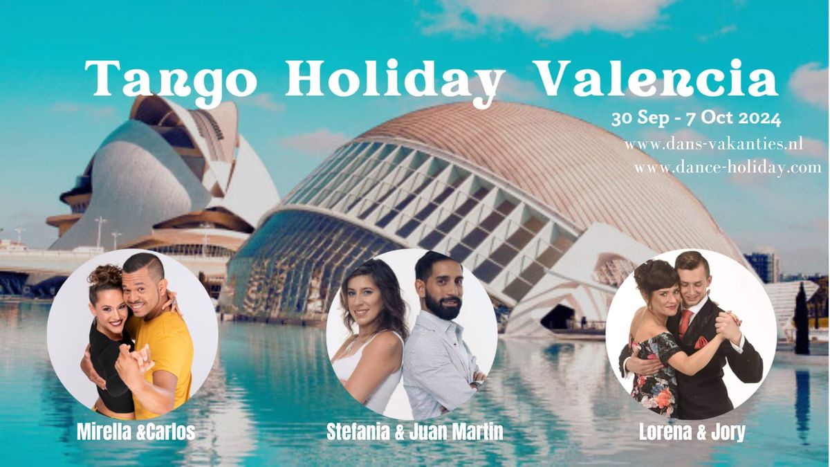 Tango Holiday Valencia | Stefania, Juan Martin, Mirella, Carlos, Lorena, Jory