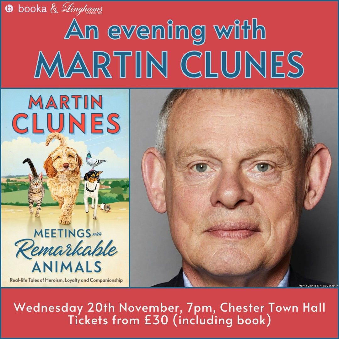 In conversation with Martin Clunes at Chester Town Hall 