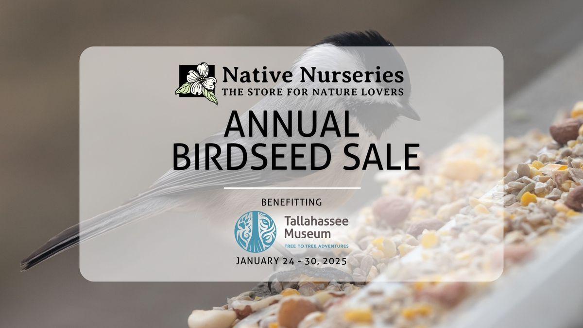 Annual Birdseed Benefit