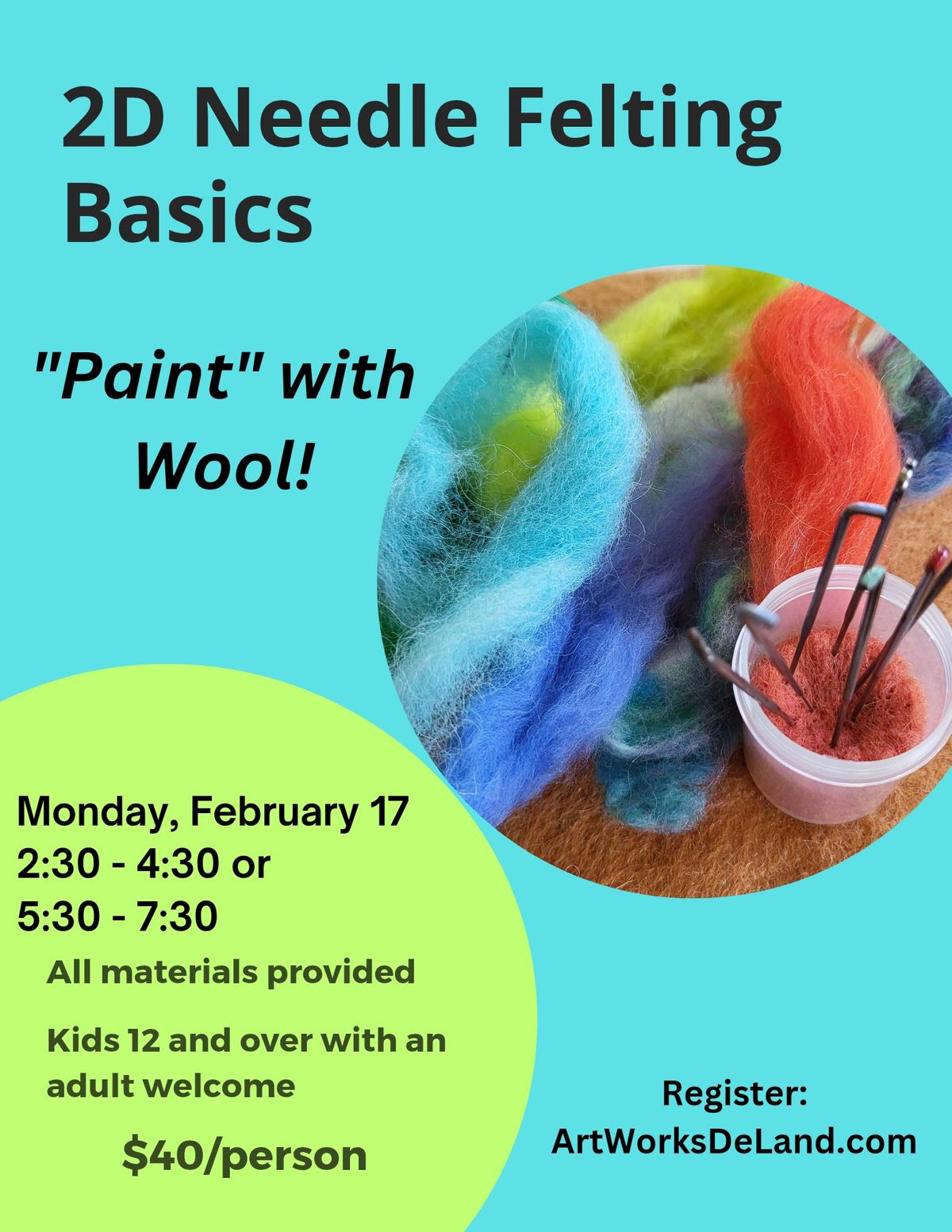 2D Felting Basics