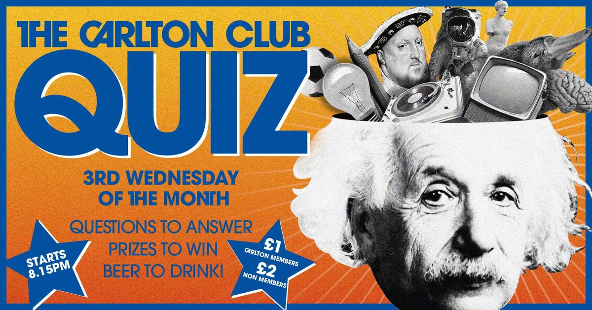 The Carlton Club Quiz