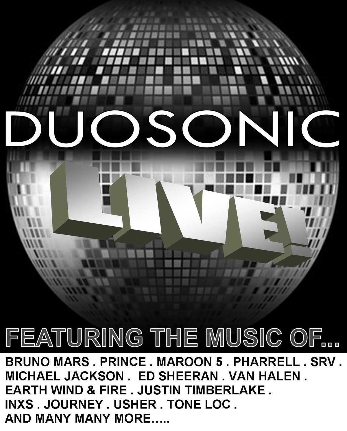 DUOSONIC DEBUTS AT PAULIE'S PUB AND EATERY!