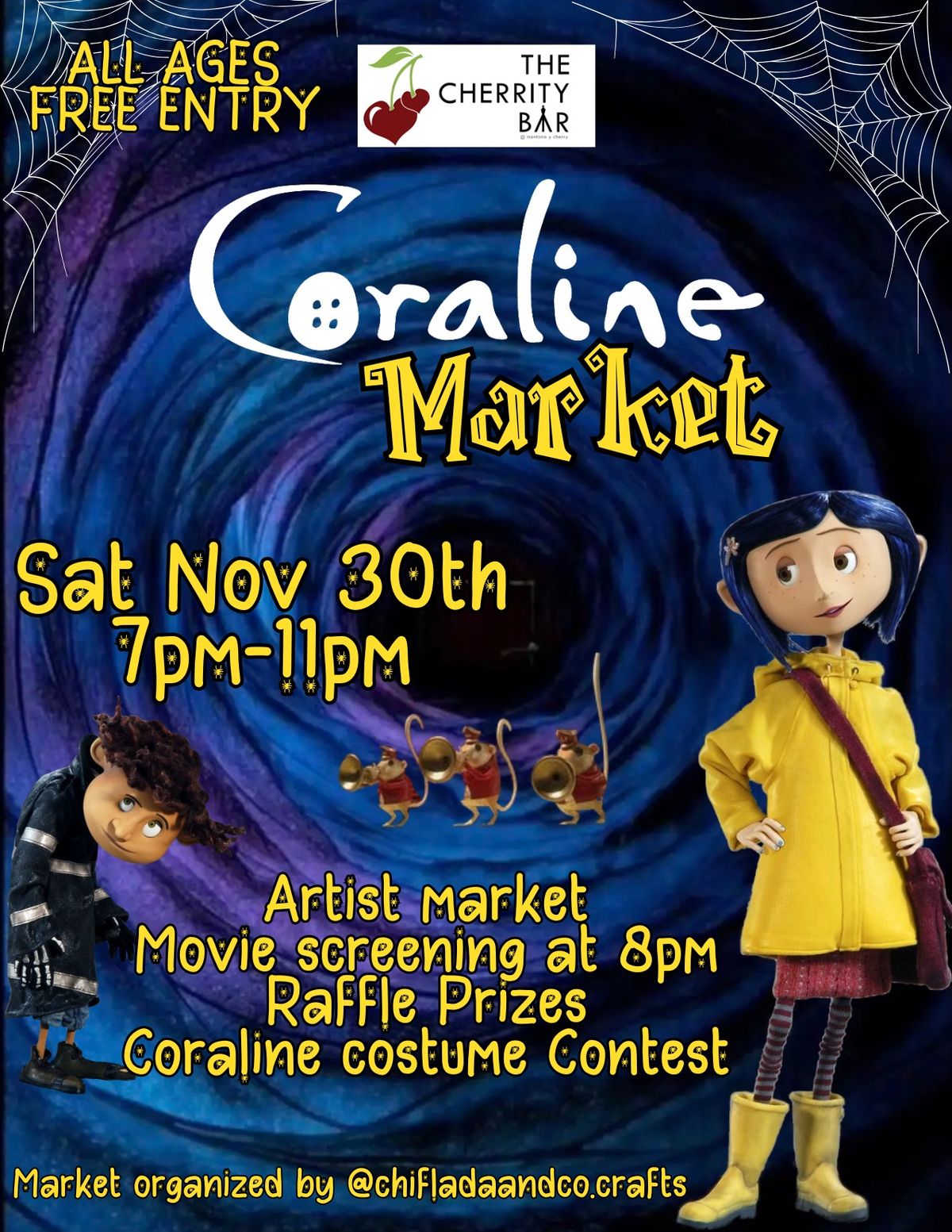 Coraline Market @ Cherrity Bar