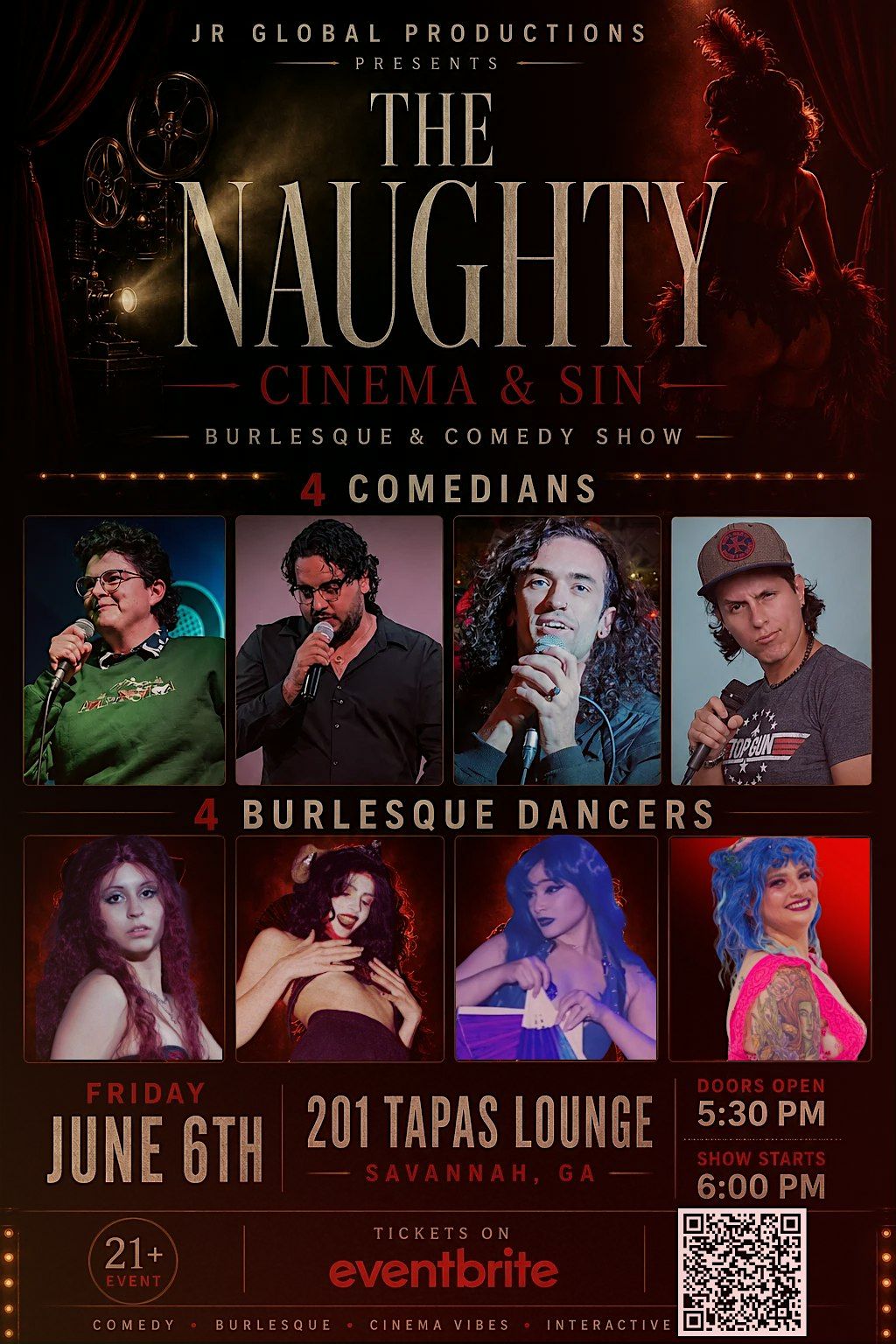THE NAUGHTY: CINEMA & SIN
