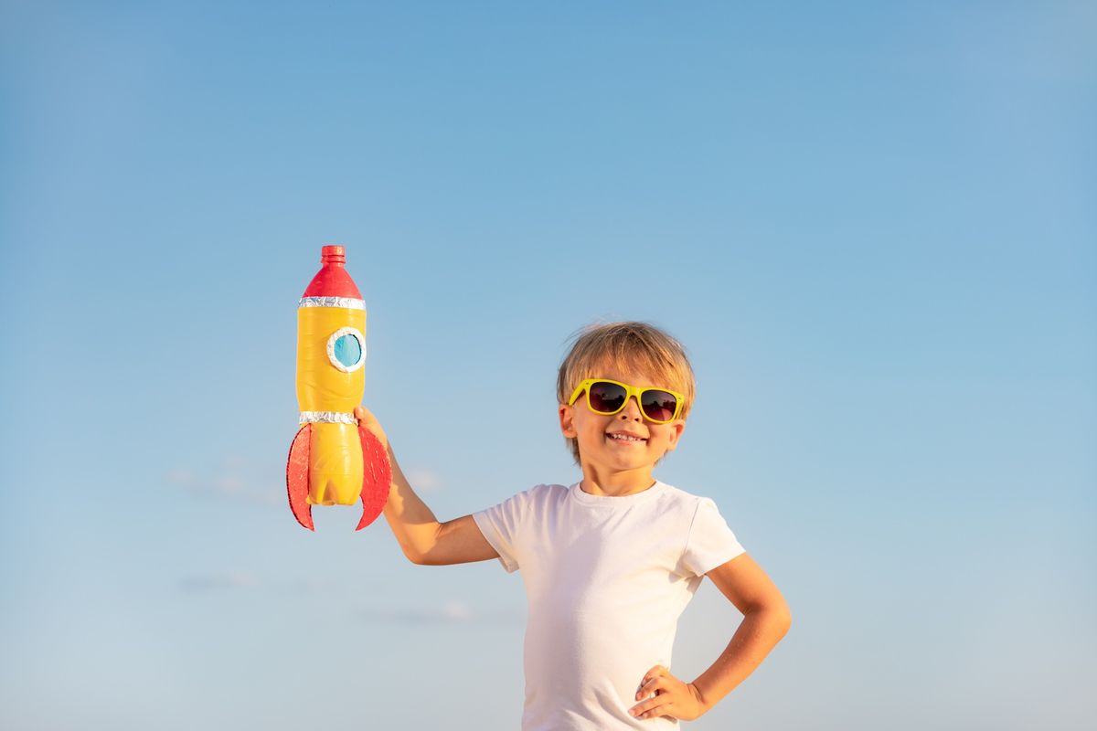 Family Fun Science: Ice Cream & Bottle Rockets