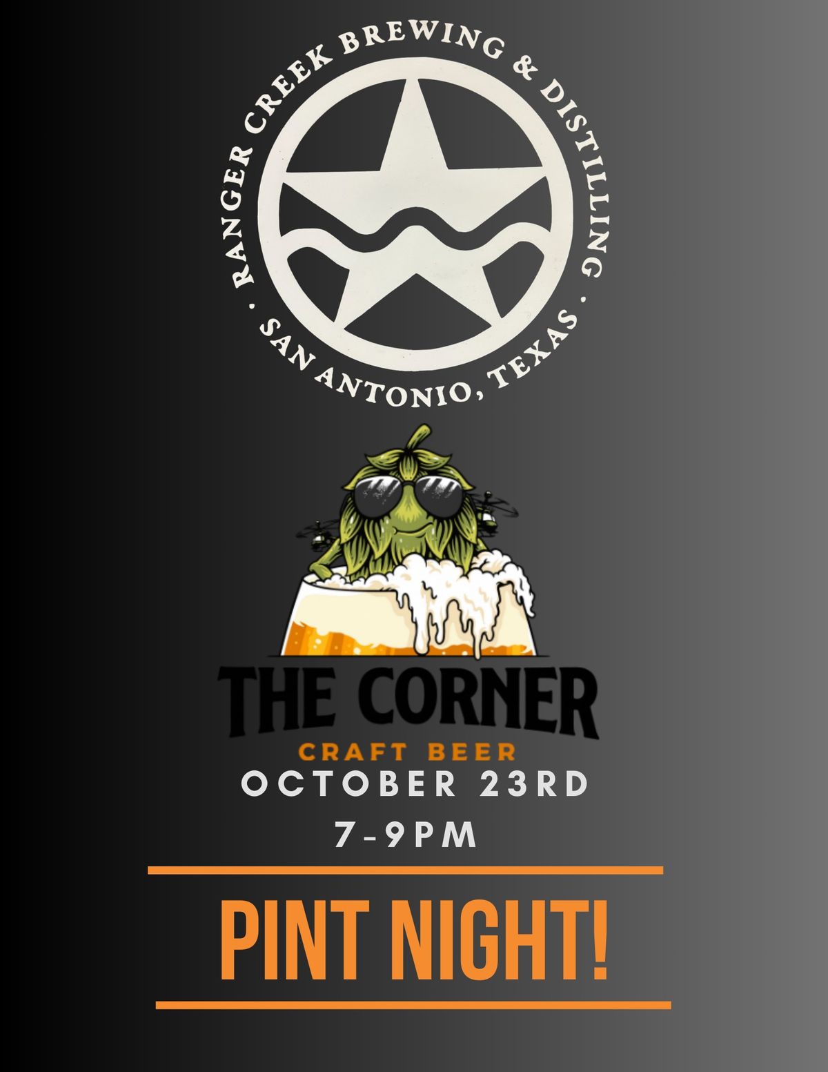 Ranger Creek Pint Night