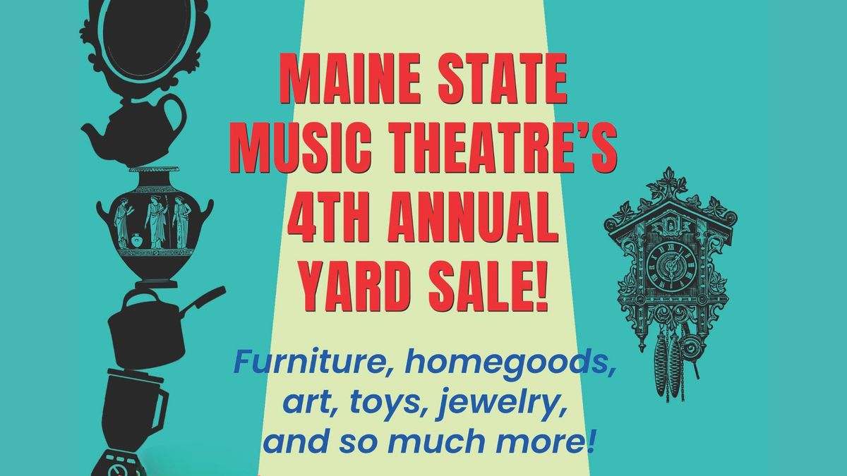 ANNUAL YARD SALE!