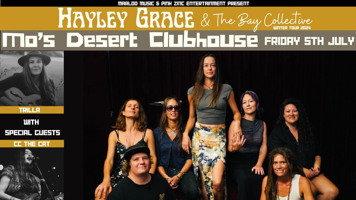 Hayley Grace & The Bay Collective - Mo's Desert Clubhouse, Burleigh Heads GOLD COAST 