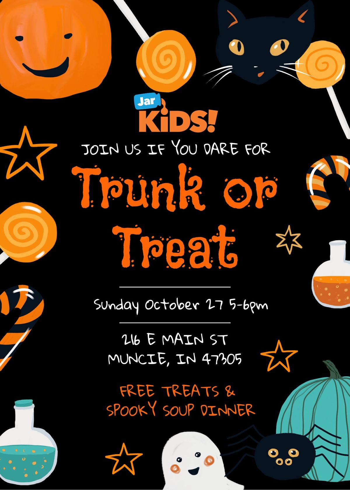 JarKids FREE Trunk or Treat 