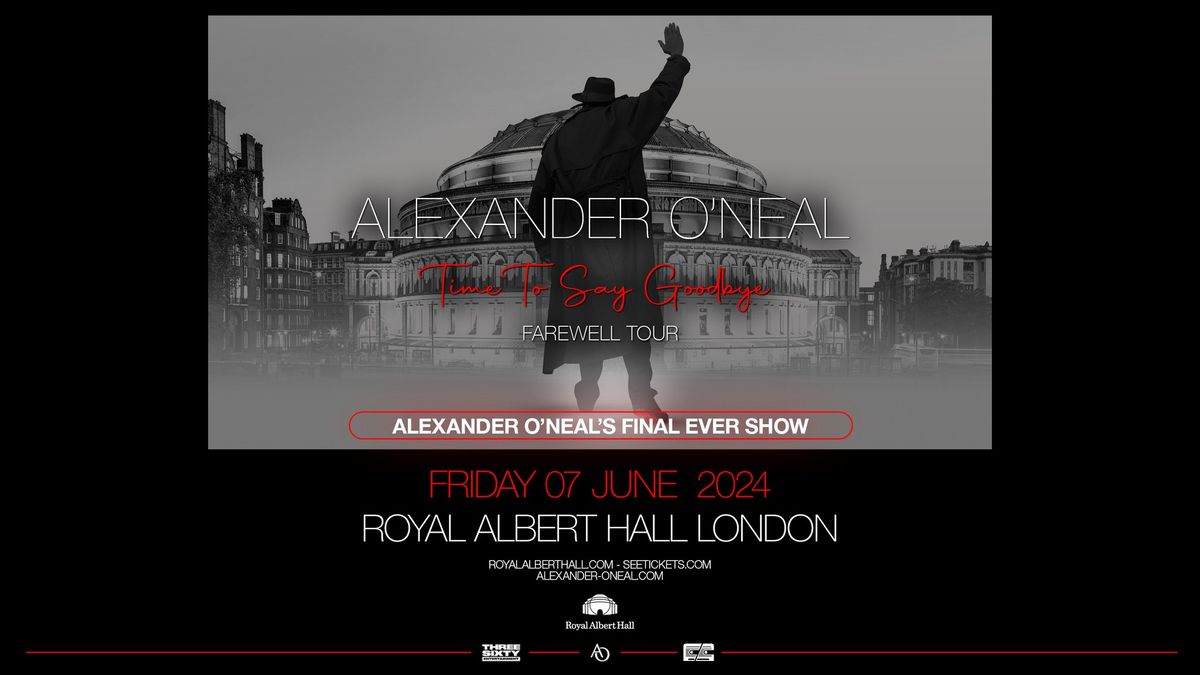 Alexander O'Neal - Time To Say Goodbye @ Royal Albert Hall, London