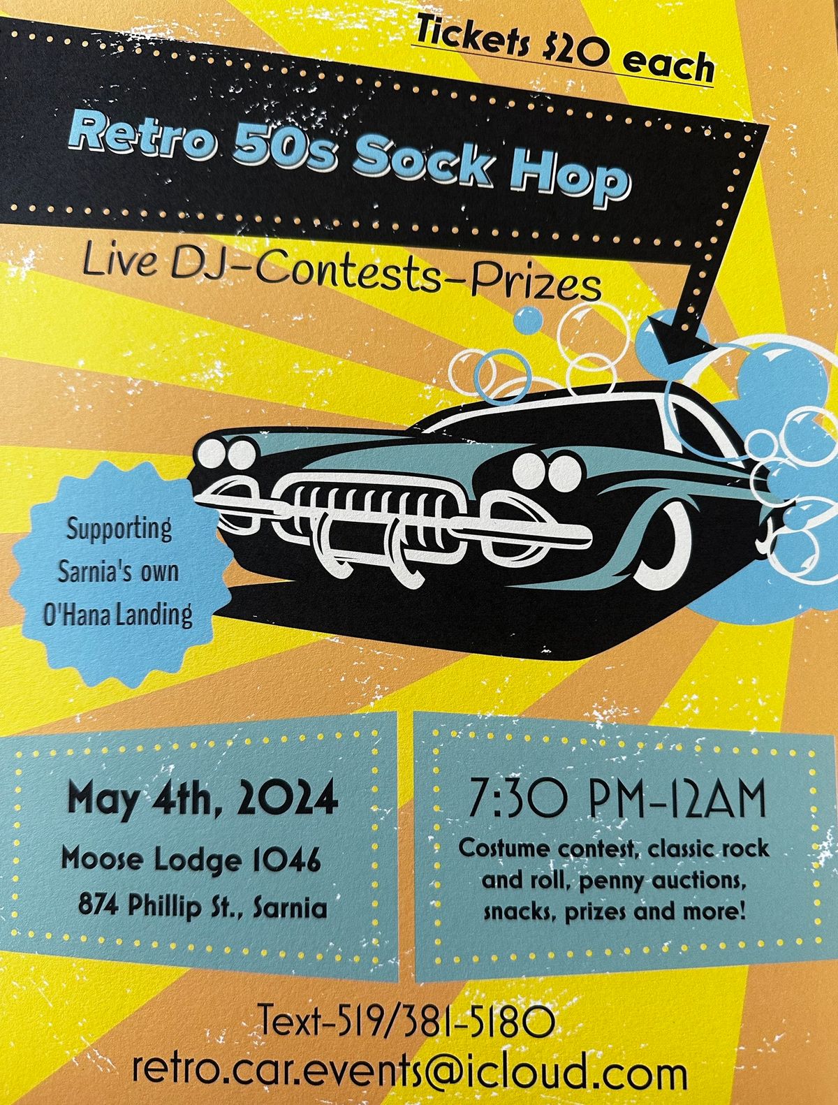 Retro 50s Sock Hop Party