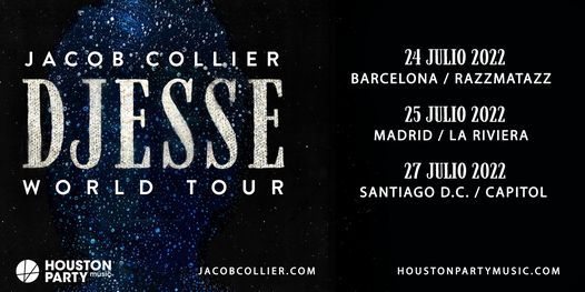 JACOB COLLIER \u00b7 DJESSE WORLD TOUR SPRING 2022 \u00b7 MADRID