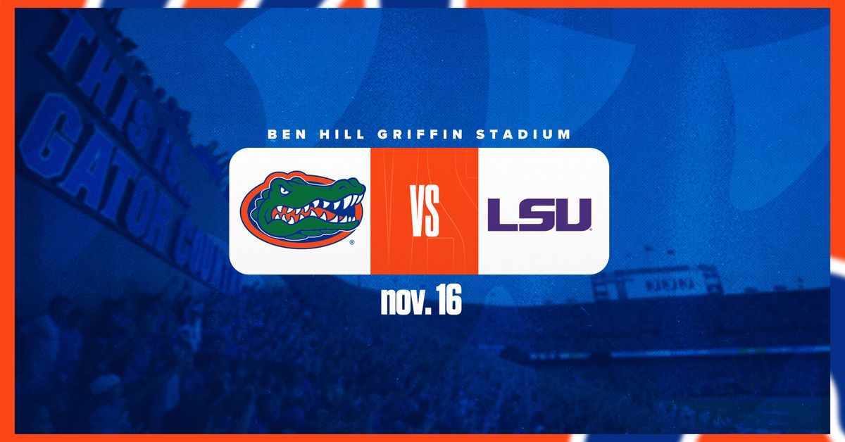 Gators Football vs. LSU