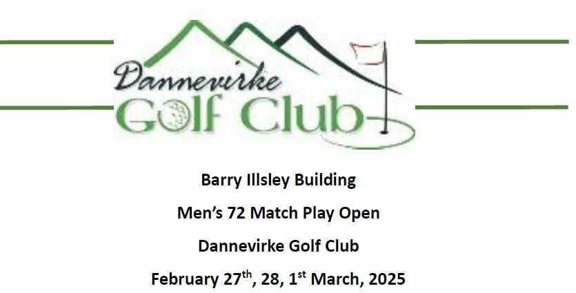 Barry Illsley Building Men\u2019s 72 Match Play Open