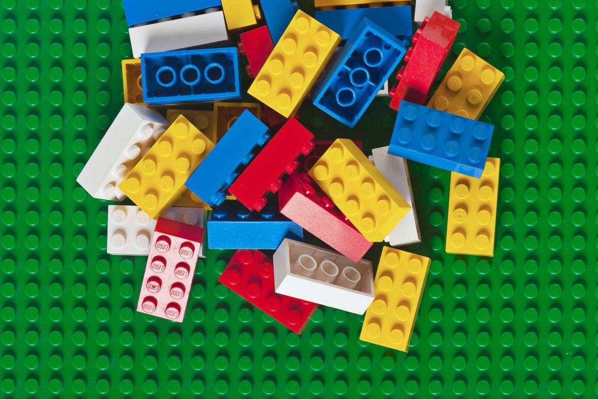 Lego & Duplo Time at Davis Library