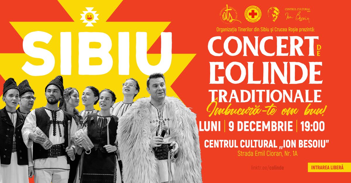 Concert de colinde \u201e\u00cembucur\u0103-te, om bun!\u201d - Sibiu