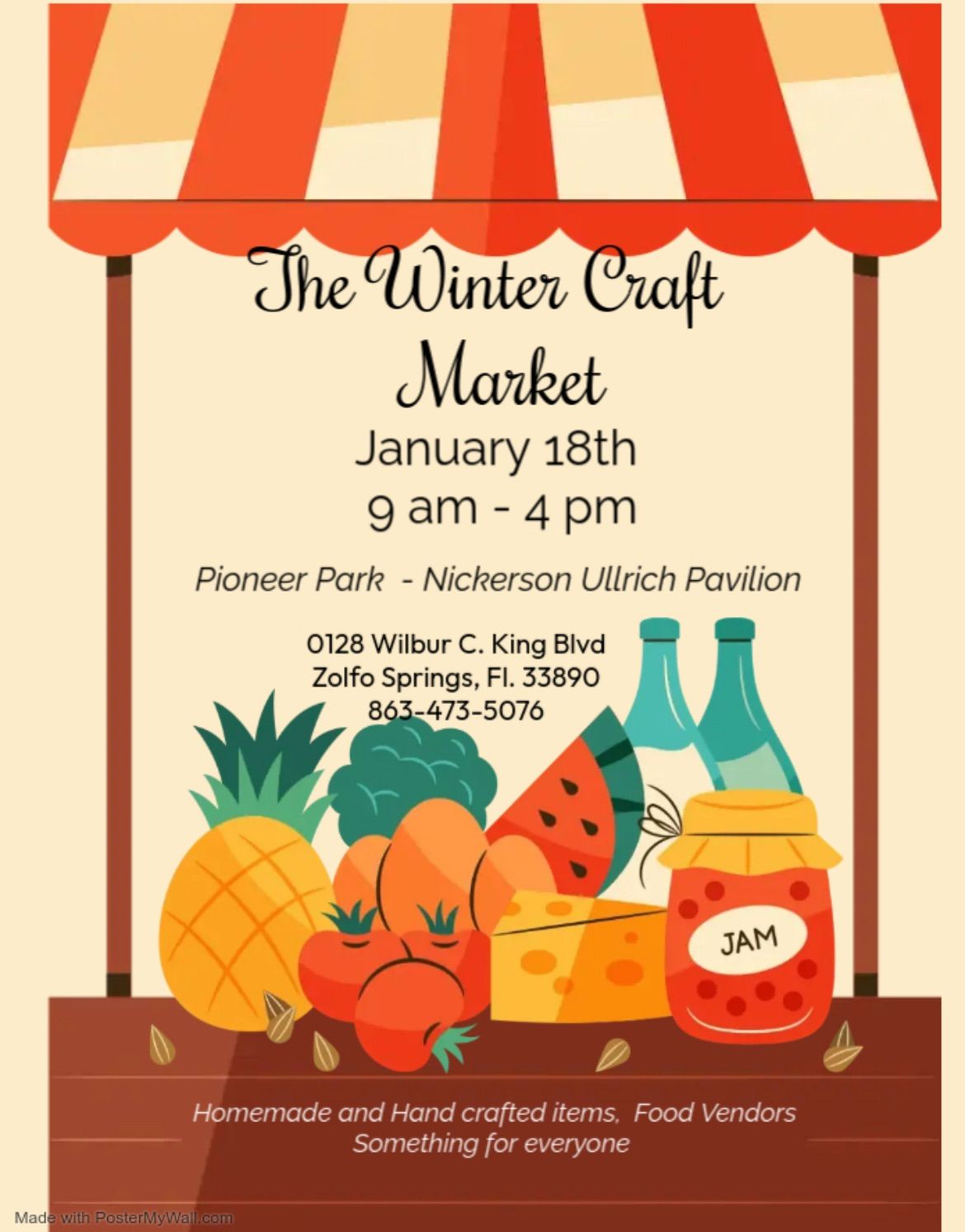 Winter Craft Market in Pioneer Park