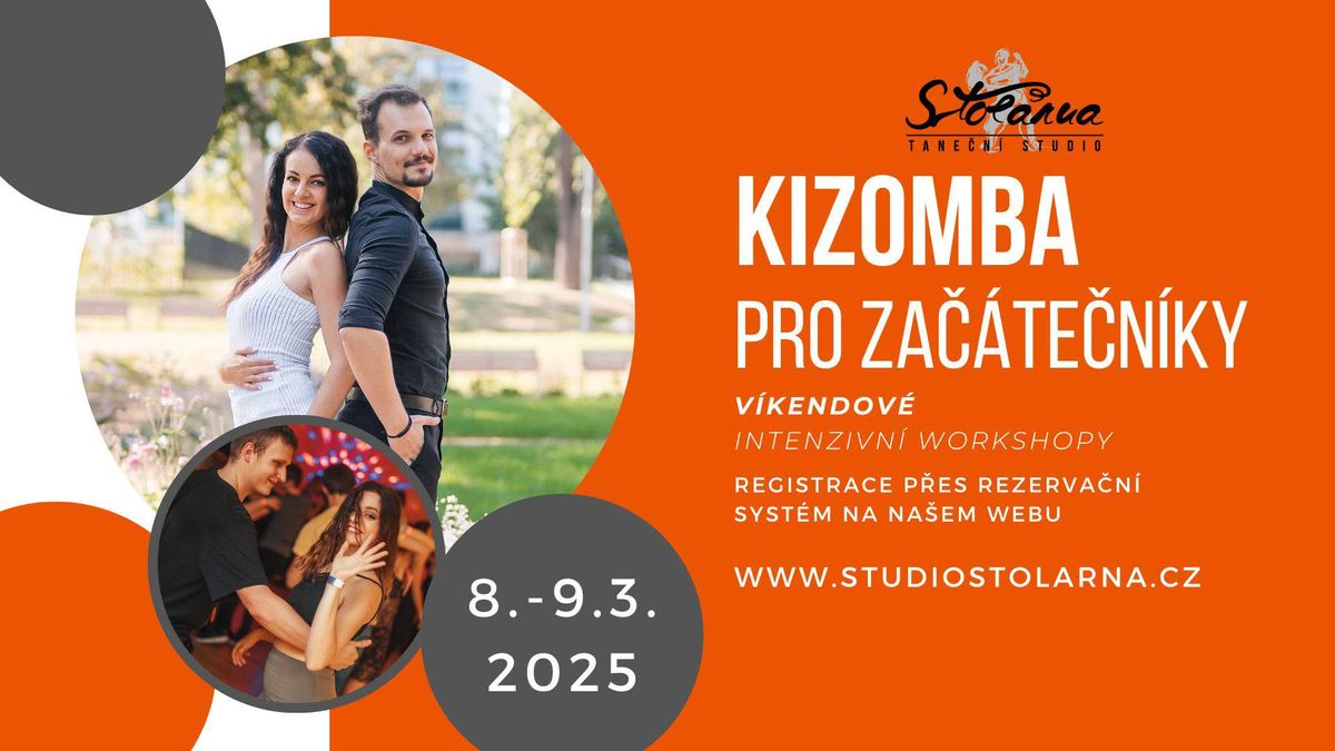 KIZOMBA pro za\u010d\u00e1te\u010dn\u00edky - V\u00cdKENDOV\u00c9 WORKSHOPY